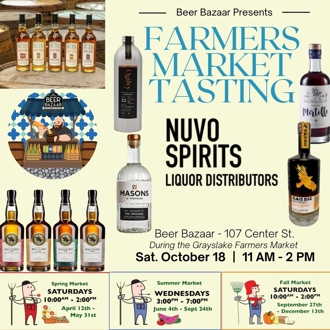 Farmers Market Tasting: Nuvo Spirits